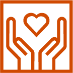 emotion hands heart icon